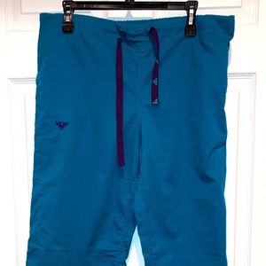Large Turquoise Med Couture Scrubs